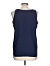 Cha Cha Vente Blue Sleeveless Top Size L - photo 2