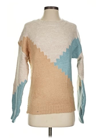 Skies Are Blue Pullover Sweater (view 1)