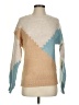Skies Are Blue Chevron-herringbone Tan Pullover Sweater Size XS - photo 1
