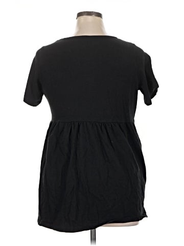 Woman Within Short Sleeve Blouse (view 2)