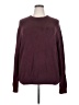 Chaps 100% Cotton Solid Burgundy Pullover Sweater Size XXL - photo 1