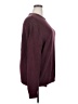 Chaps 100% Cotton Solid Burgundy Pullover Sweater Size XXL - photo 4