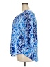 NY Collection Blue 3/4 Sleeve Blouse Size 3X - photo 5