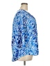 NY Collection Blue 3/4 Sleeve Blouse Size 3X - photo 4