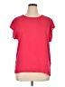 Chaus 100% Polyester Red Short Sleeve Top Size XL - photo 1