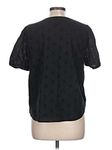 J.Crew Factory Store Short Sleeve Blouse (view 2)