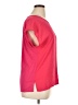 Chaus 100% Polyester Red Short Sleeve Top Size XL - photo 4