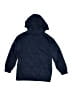 Next 100% Recycled Polyester Blue Zip Up Hoodie Size 6 - photo 2
