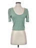 FRNCH Green Short Sleeve Top Size XS - photo 1