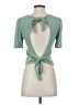 FRNCH Green Short Sleeve Top Size XS - photo 2