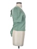 FRNCH Green Short Sleeve Top Size XS - photo 4