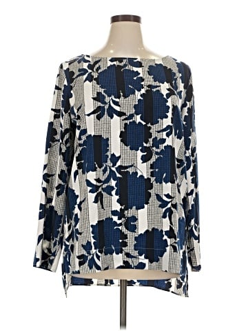Ann Taylor Factory Long Sleeve Blouse (view 1)