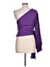 Glam Purple 3/4 Sleeve Blouse Size L - photo 2