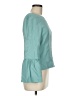 Tibi Teal Long Sleeve Blouse Size 8 - photo 4