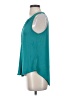 Lush 100% Polyester Teal Sleeveless Blouse Size S - photo 5