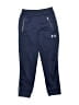 Under Armour 100% Polyester Blue Track Pants Size 6 - photo 1