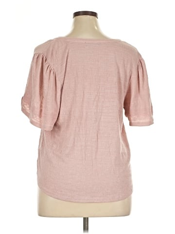 Cable & Gauge Short Sleeve Top (view 2)