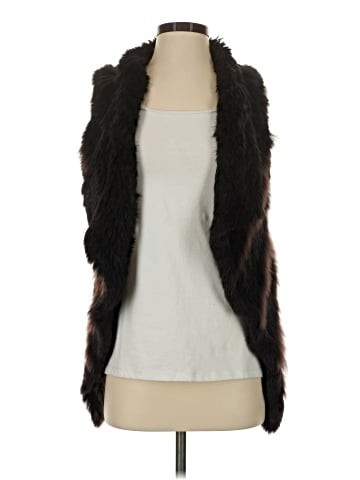Barneys New York Faux Fur Vest (view 1)