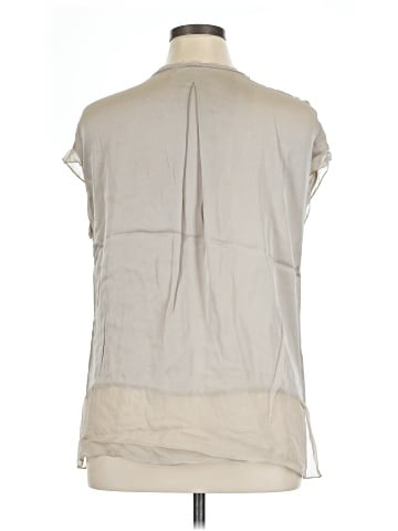 Elie Tahari Sleeveless Silk Top (view 2)