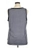 Draper James Blue Sleeveless Blouse Size 1X - photo 2