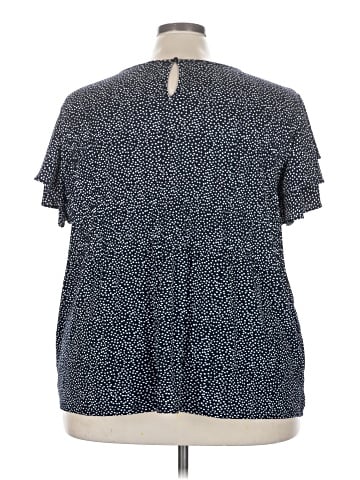 Adrianna Papell Short Sleeve Blouse (view 2)