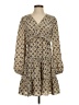 Veronica Beard Paisley Tan Casual Dress Size 4 - photo 1