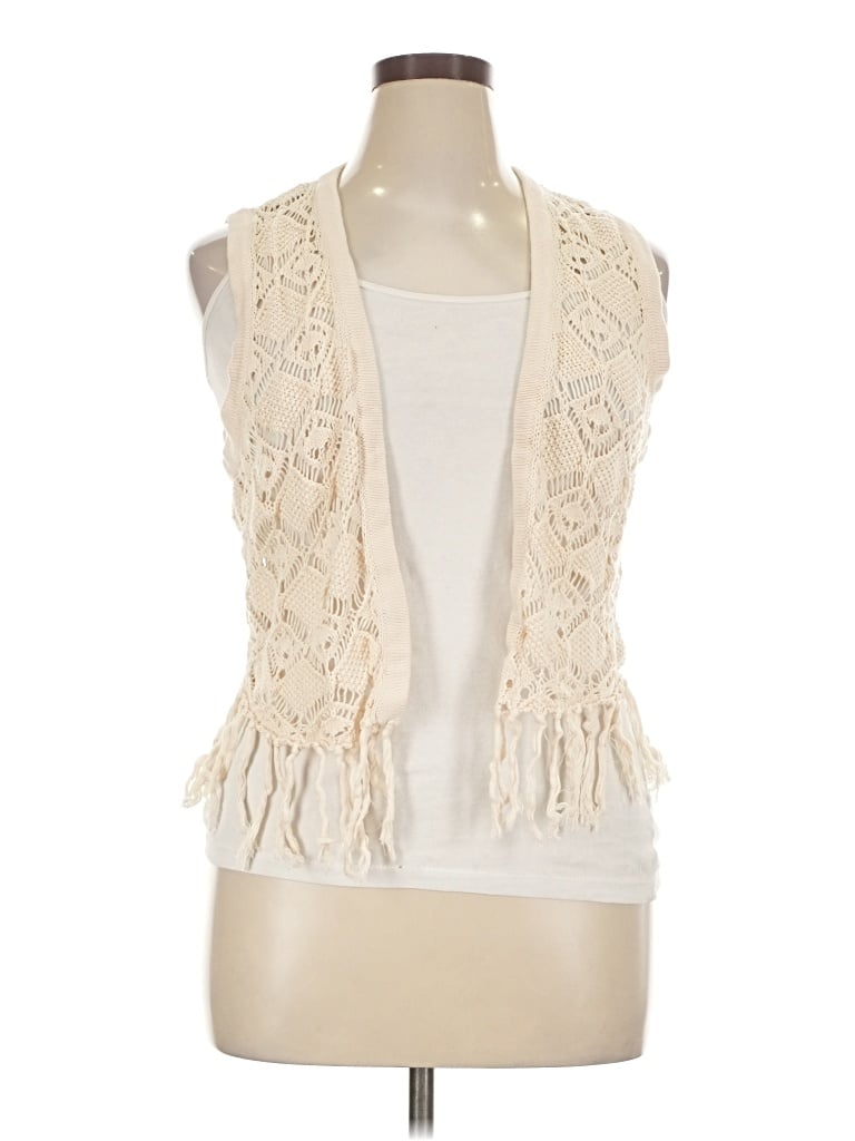 Pre-owned Torrid Cardigan Sweater In Ivory