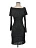 Keepsake Tweed Gray Cocktail Dress Size S - photo 1
