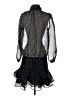 retrofête 100% Silk Stars Black Cocktail Dress Size S - photo 2