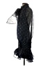 retrofête 100% Silk Stars Black Cocktail Dress Size S - photo 5