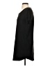 Olivaceous Solid Black Casual Dress Size S - photo 5