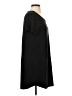 Olivaceous Solid Black Casual Dress Size S - photo 4