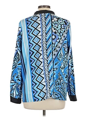 Bob Mackie Long Sleeve Blouse (view 2)