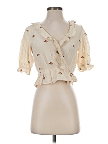 Urban Outfitters Short Sleeve Blouse (view 1)