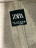 Zara 100% Polyester Tan Coat Size M - photo 6
