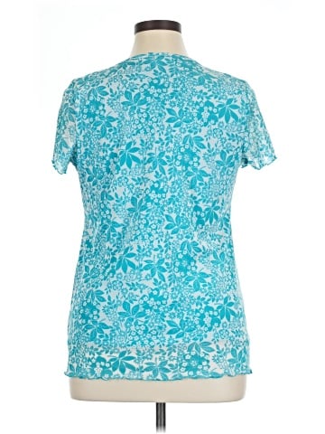 Lizwear by Liz Claiborne Short Sleeve Blouse (view 2)
