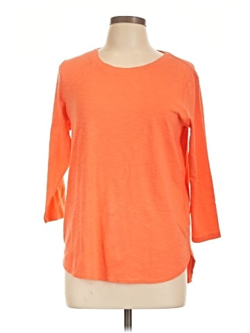 KIRKLAND Signature 3/4 Sleeve T-Shirt (view 1)