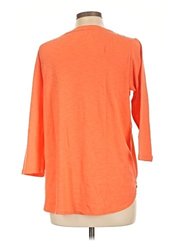 KIRKLAND Signature 3/4 Sleeve T-Shirt (view 2)