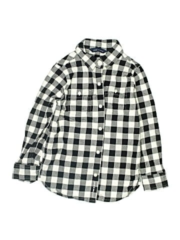 Janie and Jack Long Sleeve Button-Down Shirt (view 1)