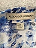 Alexander Jordan Floral Blue Long Sleeve Blouse Size M - photo 7