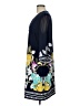 JM Collection Print Blue Casual Dress Size L - photo 5