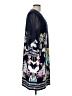 JM Collection Print Blue Casual Dress Size L - photo 4