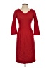 Goat 100% Wool Red Cocktail Dress Size 4 - photo 1