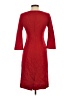Goat 100% Wool Red Cocktail Dress Size 4 - photo 2