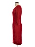 Goat 100% Wool Red Cocktail Dress Size 4 - photo 5