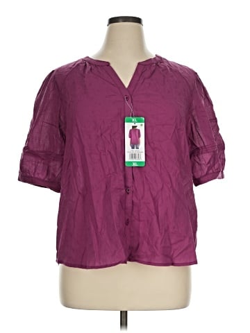 BeachLunchLounge Short Sleeve Blouse (view 1)