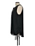 Ann Taylor 100% Polyester Black Sleeveless Blouse Size L - photo 5