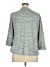 Van Heusen Chevron-herringbone Teal Pullover Sweater Size XL - photo 2