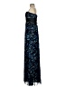 BCBGMAXAZRIA 100% Polyester Blue Cocktail Dress Size 2 - photo 4