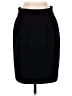 Rena Rowan 100% Wool Solid Black Wool Skirt Size 8 - photo 1
